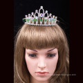 Großhandelsart und weisekronen-freie Rhinestones-Tiara für Braut